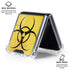 Biohazard Large Galaxy Z Flip6 Clear Case