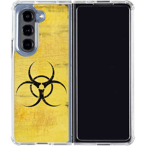 Biohazard Large Galaxy Z Fold5 5G Clear Case