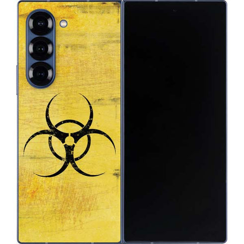 Biohazard Large Galaxy Z Fold6 Skin
