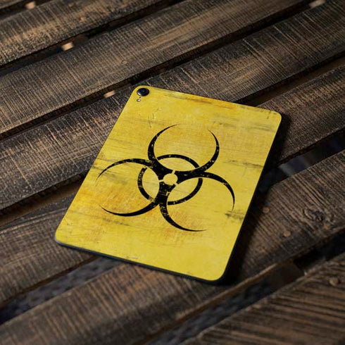 Biohazard Large Apple iPad Pro Skin
