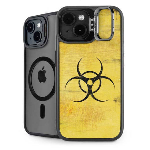 Biohazard Large iPhone 14 Kickstand Case