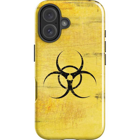 Biohazard Large iPhone 16 Plus Impact Case