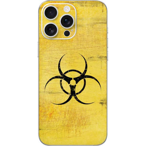 Biohazard Large iPhone 16 Pro Max Skin