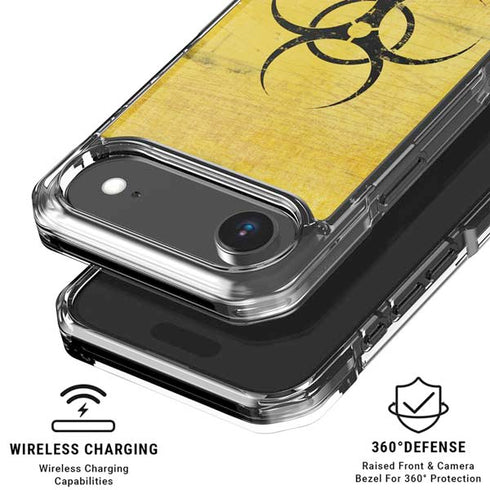 Biohazard Large iPhone 17 Air Clear Case