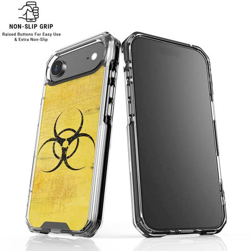 Biohazard Large iPhone 17 Air Clear Case