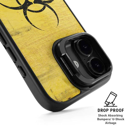Biohazard Large iPhone 17 Kickstand Case