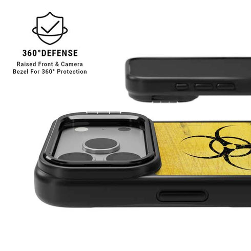 Biohazard Large iPhone 17 Pro Max Kickstand Case