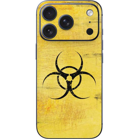 Biohazard Large iPhone 17 Pro Skin