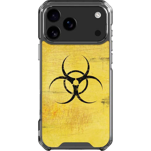 Biohazard Large iPhone 18 Pro Max Clear Case
