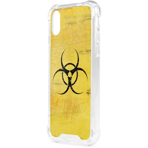 Biohazard Large iPhone XS Clear Case