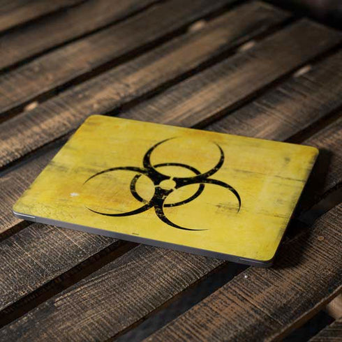 Biohazard Large Apple MacBook Air Skin