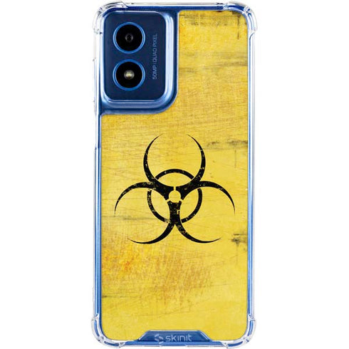 Biohazard Large Moto G 5G (2024) Clear Case