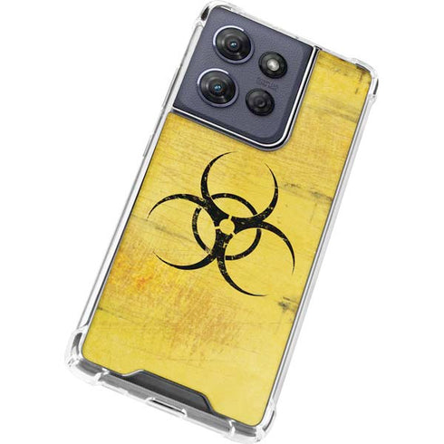 Biohazard Large Moto G Play 5G (2025) Clear Case