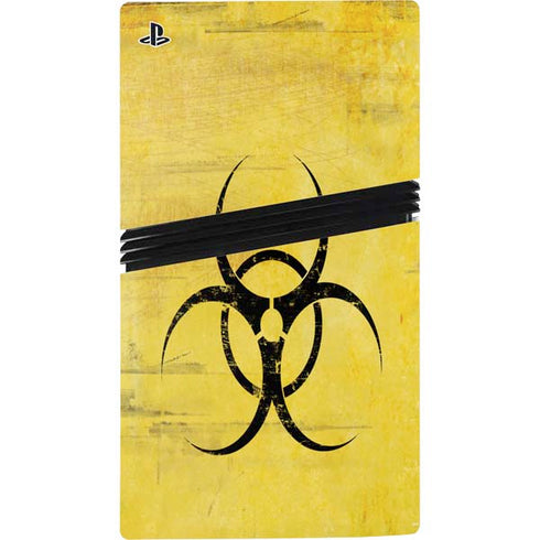 Biohazard Large PS5 Pro Console Skin