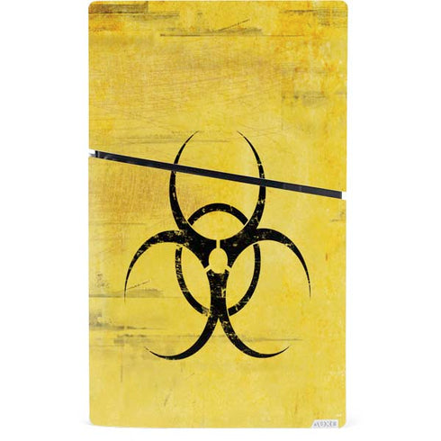Biohazard Large PS5 Slim Digital Edition Console Skin