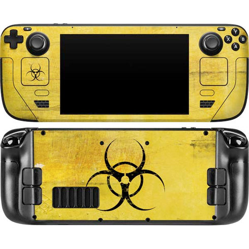 Biohazard Large Steam Deck Handheld Gaming Computer Skin
