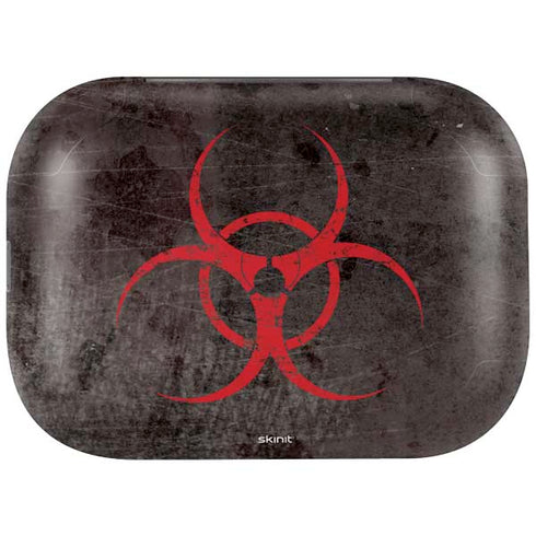 Biohazard Red Amazon Echo Buds Skin