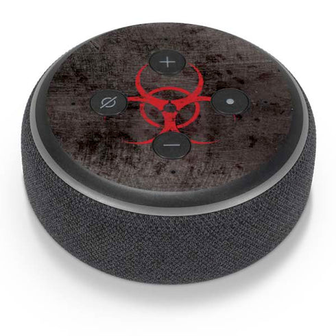 Biohazard Red Amazon Echo Dot Skin