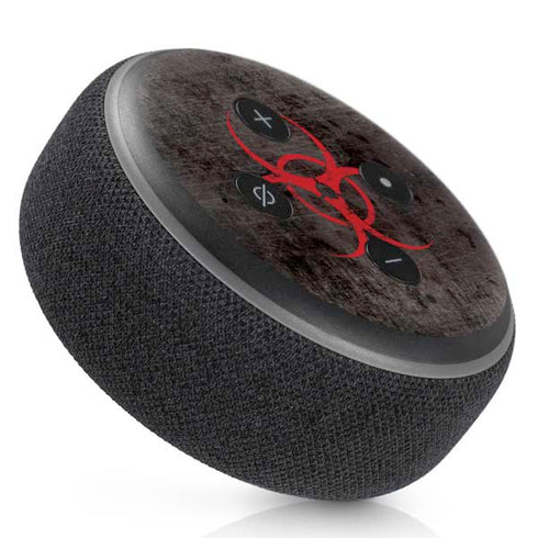 Biohazard Red Amazon Echo Dot Skin