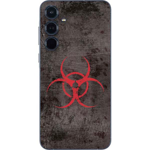 Biohazard Red Galaxy A55 5G Skin