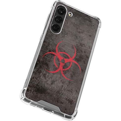 Biohazard Red Galaxy S24 FE Clear Case