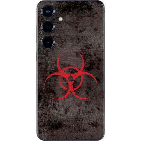 Biohazard Red Galaxy S25 Plus Skin