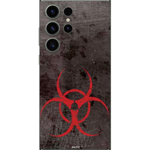 Biohazard Red Galaxy S25 Ultra Skin