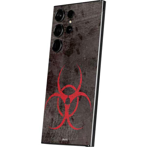 Biohazard Red Galaxy S25 Ultra Skin