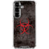 Biohazard Red Galaxy S26 Clear Case