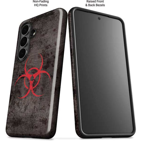 Biohazard Red Galaxy S26 Impact Case