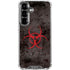 Biohazard Red Galaxy S26 Plus Clear Case