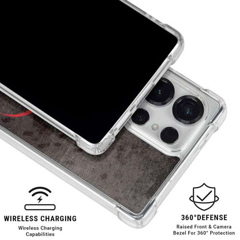 Biohazard Red Galaxy S26 Ultra Clear Case