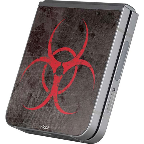 Biohazard Red Galaxy Z Flip6 Skin