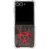 Biohazard Red Galaxy Z Flip7 Clear Case