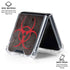 Biohazard Red Galaxy Z Flip7 Clear Case