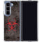 Biohazard Red Galaxy Z Fold5 5G Clear Case