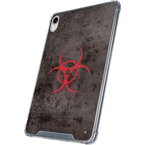 Biohazard Red iPad 11th Gen (2025) Clear Case