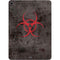 Biohazard Red Apple iPad Air Skin