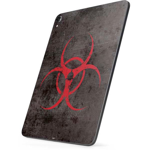 Biohazard Red Apple iPad Pro Skin