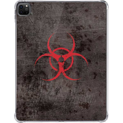 Biohazard Red iPad Pro 11in (2024) Clear Case