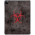 Biohazard Red iPad Pro 11in (2024) Clear Case