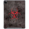 Biohazard Red iPad Cases