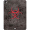 Biohazard Red iPad Pro 13in M4 (2024) Skin