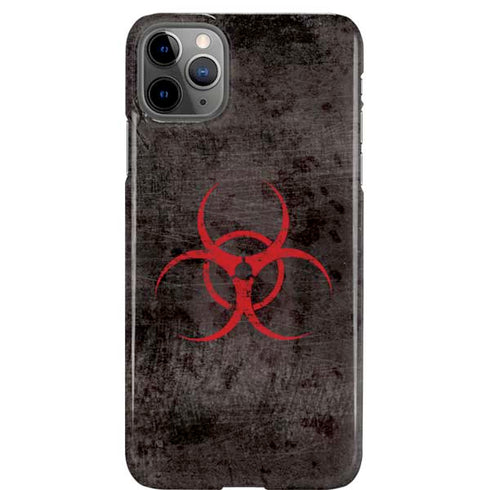 Biohazard Red iPhone Cases