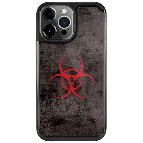 Biohazard Red iPhone Cases