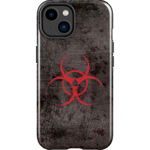 Biohazard Red iPhone 15 Impact Case