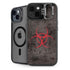 Biohazard Red iPhone 15 Kickstand Case