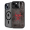 Biohazard Red iPhone 15 Plus Kickstand Case