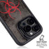 Biohazard Red iPhone 15 Pro Max Kickstand Case