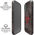Biohazard Red iPhone 16 Magsafe Impact Case